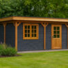 Tuinhuis platdak.
